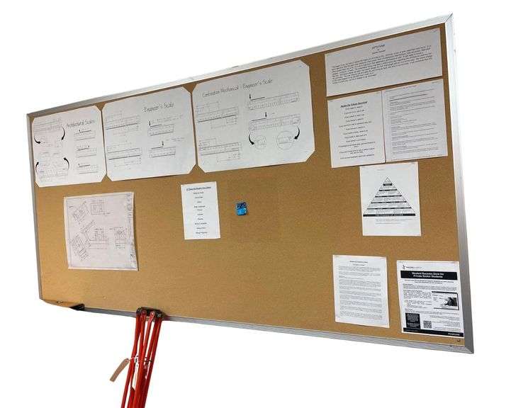 A Peg Board 8x4 Feet image