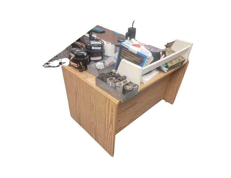 4ft Desk with Various Electrical Components image