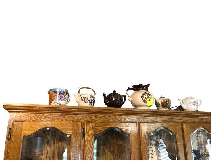 Vintage Teapots Various Styles and Sizes image