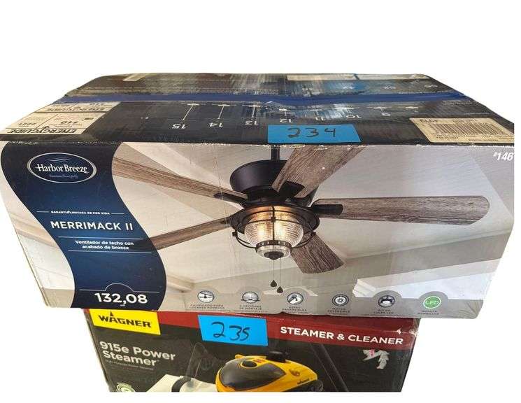 Harbor Breeze Merrimack Ceiling Fan New In Box image