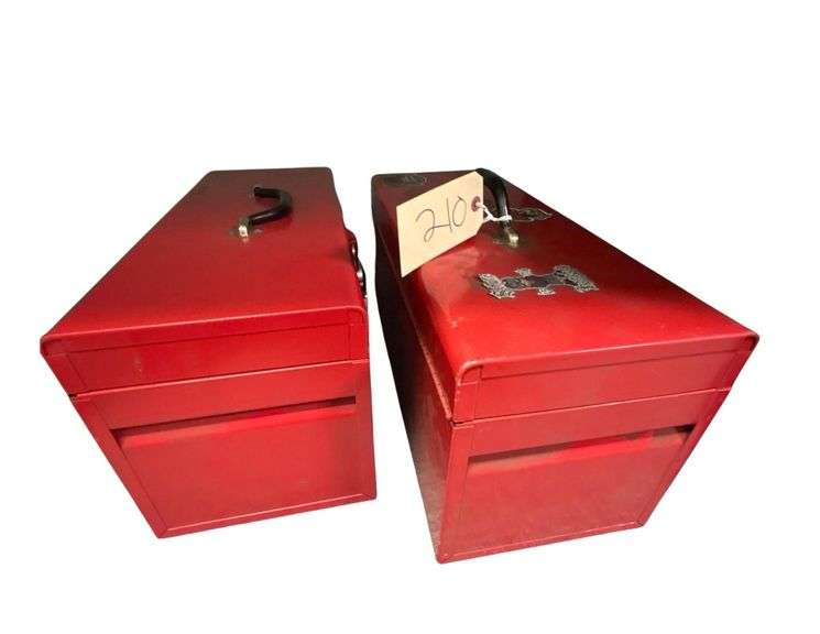 2 Tool Box Containing Various Tools (1 BOX LOCKED) image