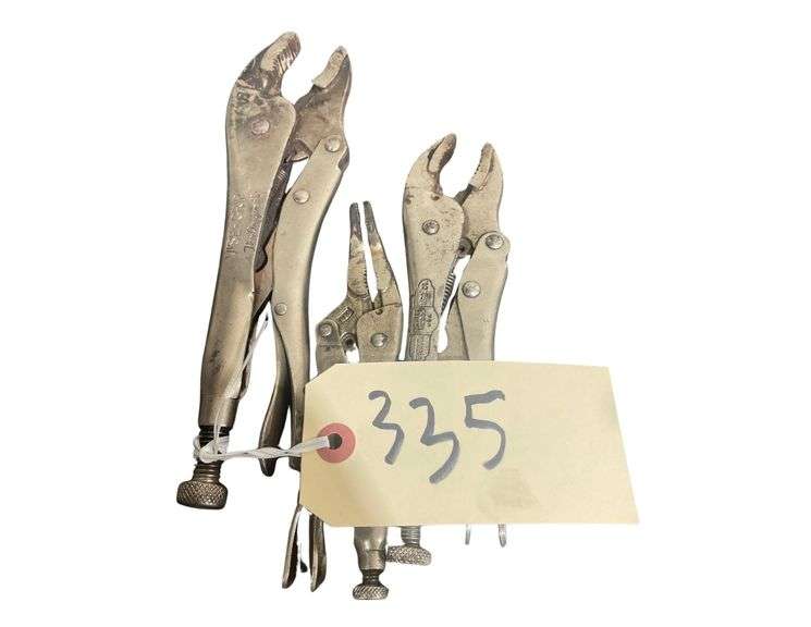 Vintage Craftsman Vise Grip Curved Jaw of Various Sizes image