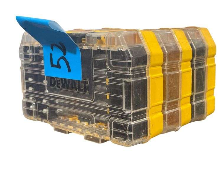 Dewalt 3 Boxes of Driver Bits 6x3.5x5 Inches image