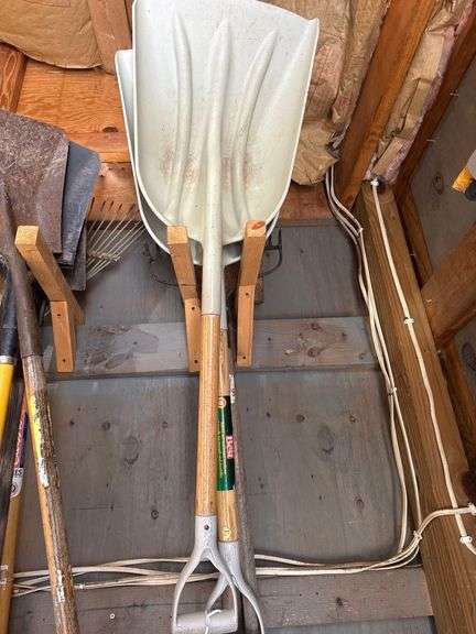3 Shovels and Rake image