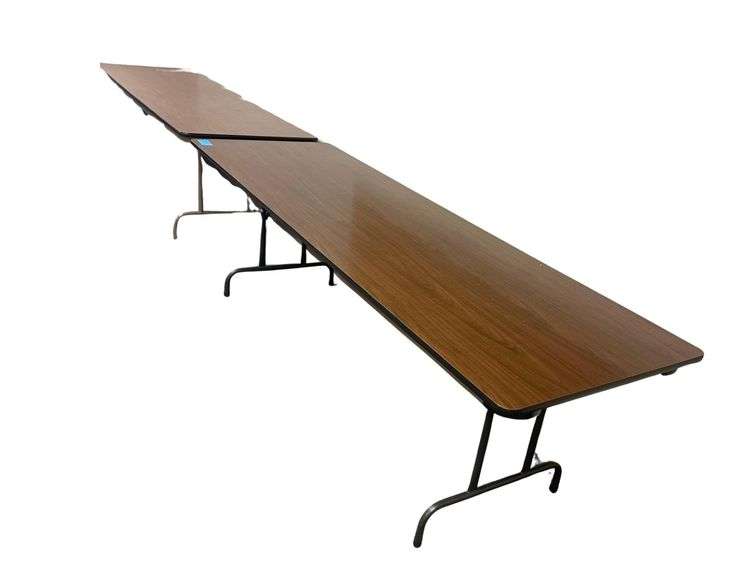 2 - 7ft. L. Metal Folding Tables image