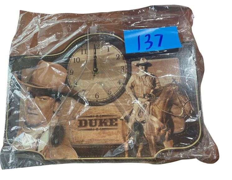 Duke Battery Operated Clock 15x10 Inches image