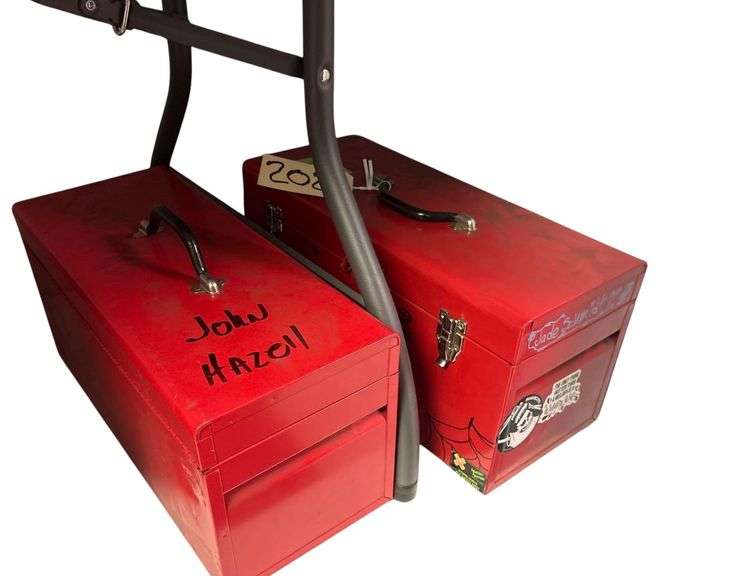 2 Tool Box Containing Various Tools image