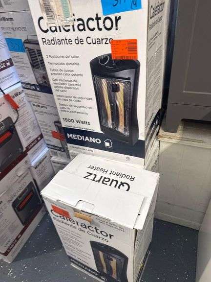 4 Quartz Radiant Heaters image