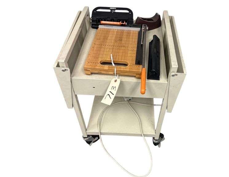 Mobile Steel Cart - Contents Included image