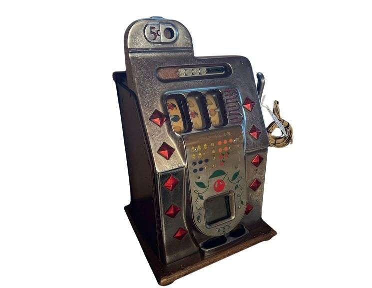 Vintage Slot Machine 16x15x26 image