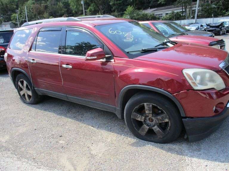 RED, 2011, GMC ACADIA, 1GKKRREDXBJ226093, KEY , image