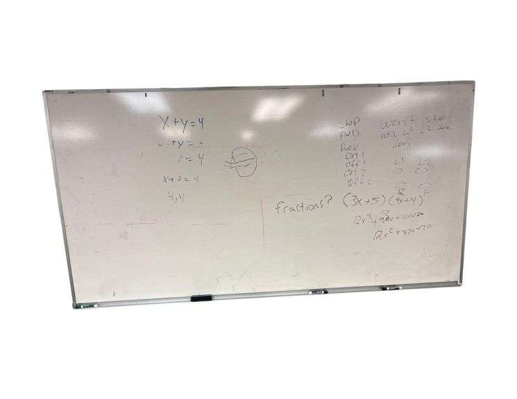 2 - 6 X 4 White Boards 1 - 3 X 3 White Board image