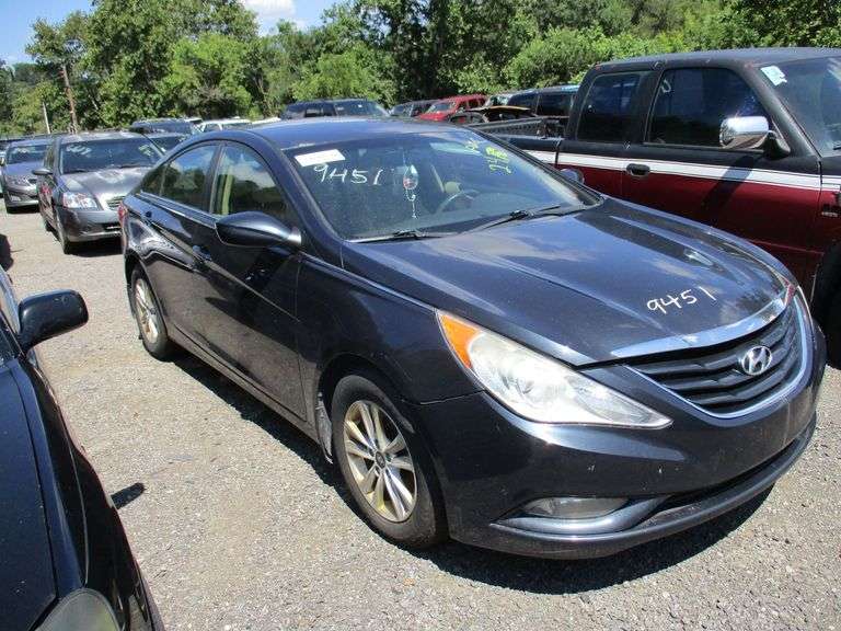 BLUE, 2013, HYUNDAI SONATA, 5NPEB4AC7DH539451,  , image