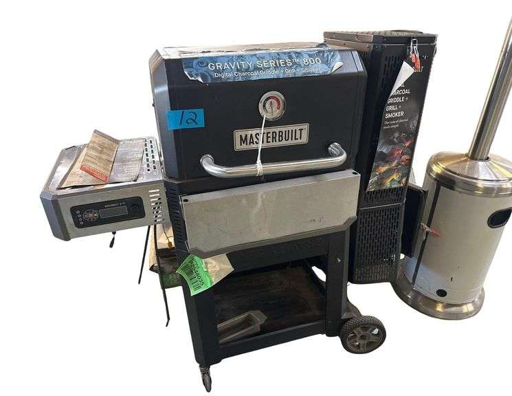 Masterbuilt Digital Charcoal Griddle, Grill, and Smoker - Gravity Series 800 image