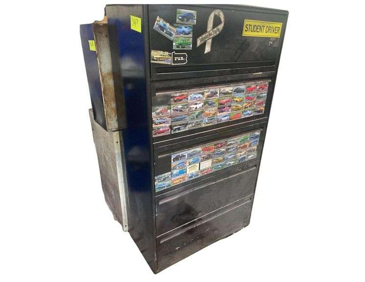 5ft Tool Drawer with Sponges, Rags, Steel Wool, American Flag image