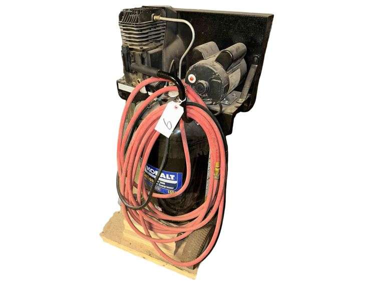 Kobalt 30 Gal. Air Compressor - Model 215921 - Serial No. D17510237 - 1PH image