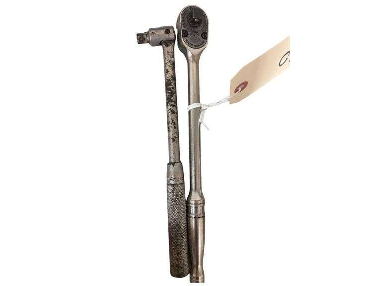 Snap On 10" 3/8in Ratchet and Cornwell Tools USA 3/8” Drive Flex Head Breaker Bar HF-29 image