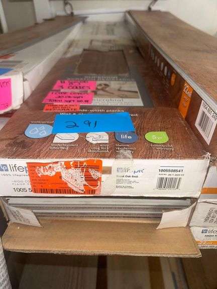 Life Proof Flooring Burnt Oak Approximately 3Cases image