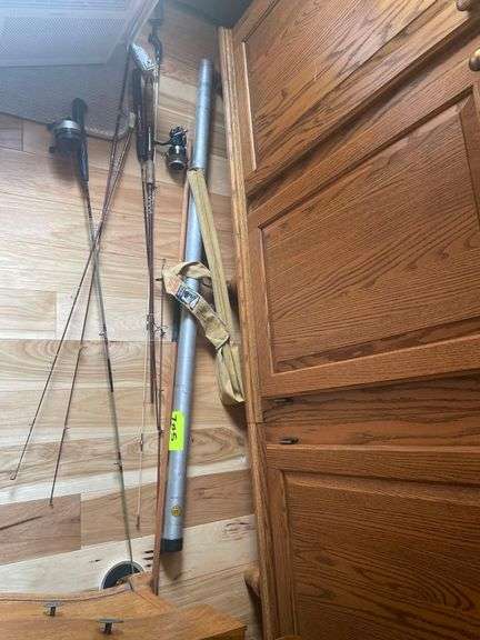 4 Fishing Poles only have Reels We have a Zepco 404,and a .Mitchel 300A image