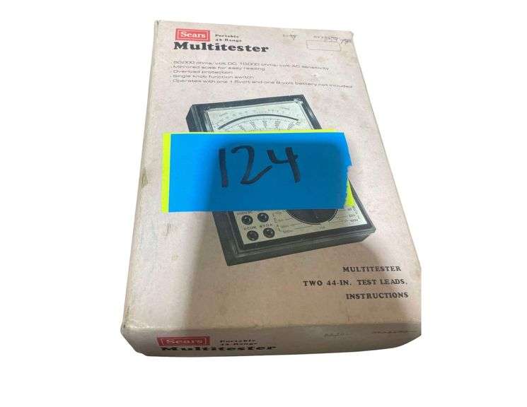 Portable 43-range Multitester image