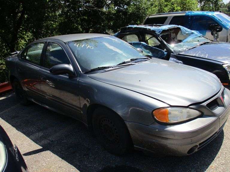 GRAY, 2004, PONTIAC GRAND AM, 1G2NE52FX4M704490,  , image