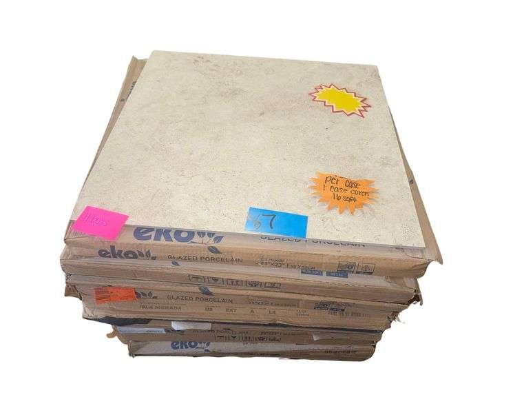 Pallet Of EKO Glazed Porcelain Tile 23 X 23 Approximately 11 Cases image