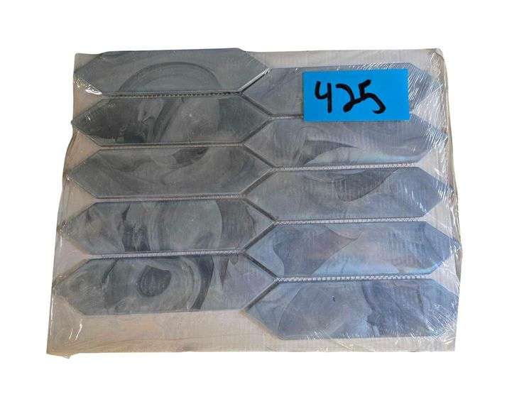 MSI Blue Shimmer Picket Pattern Wall Tile image