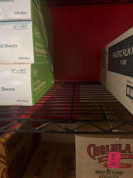 6ft x 3 ft Steel Wire Shelving (Contents Not Included - Pick Up After 4:00 on Removal Day) image