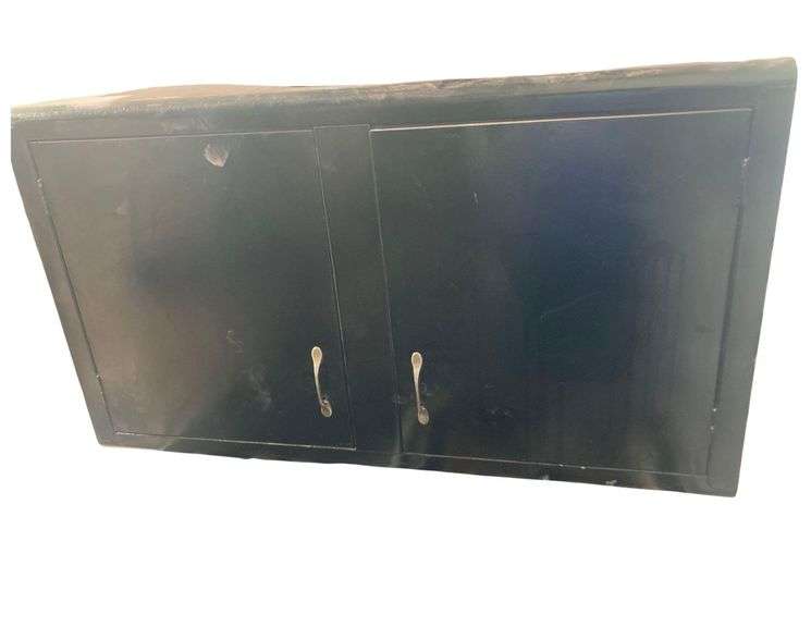 Metal Cupboard with Automotive Parts image