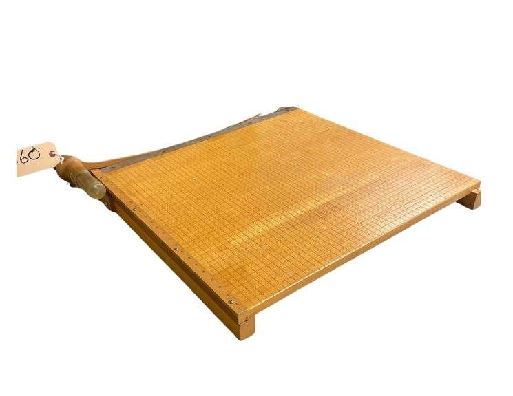 A Wooden Cutting Board 25x25.5x2.5Inches image