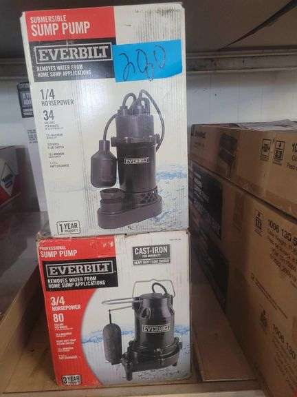 1/4 & 3/4 Sump Pumps image