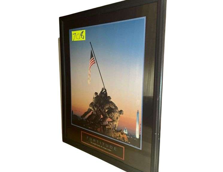 Picture of Raising of the Flag 24x30 image