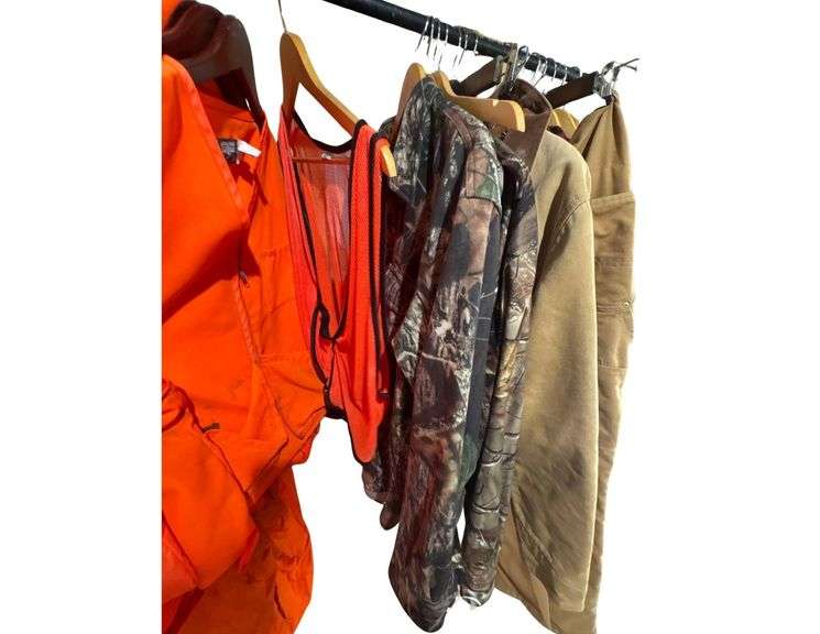 3 Large Camo Button Up Shirts image