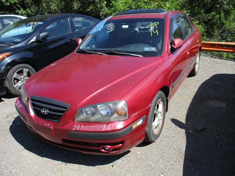RED, 2005, HYUNDAI ELANTRA, KMHDN46D85U941499,  ,LKM 138,614 image