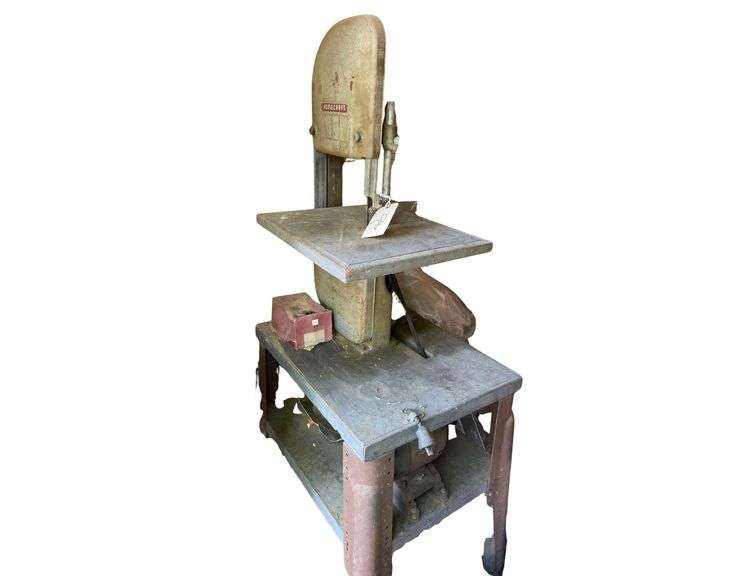 Vintage Homecraft Band Saw 63 Inches Tall image