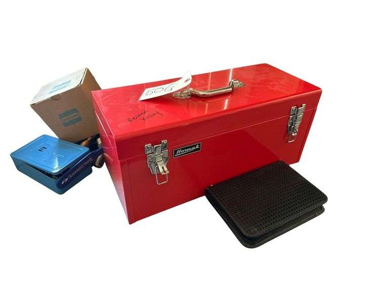 Homak Toolbox w/ Various Tools image