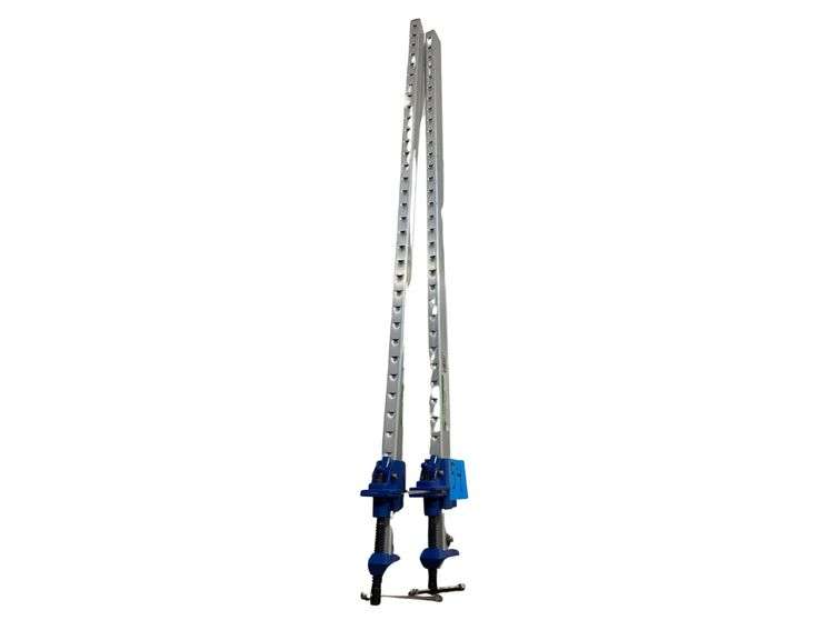 2 Pittsburgh 37 Inch Aluminum Clamps image