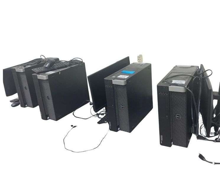 4 Dell Computer Set Ups Models D01T image
