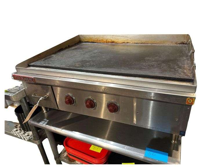 Cecilware Countertop Electric Flat Griddle - 36in x 29in x 15in image