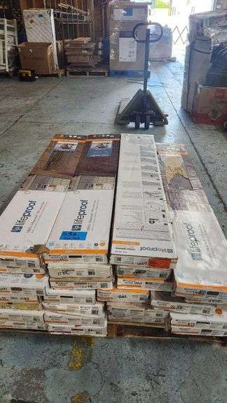 Assorted Boxes of Flooring image