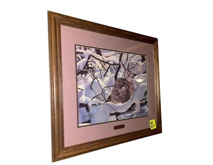 Lot of 3 Framed Paintings - 38 in x 29 in, 26 in x 30 in, 35 in x 30 in image