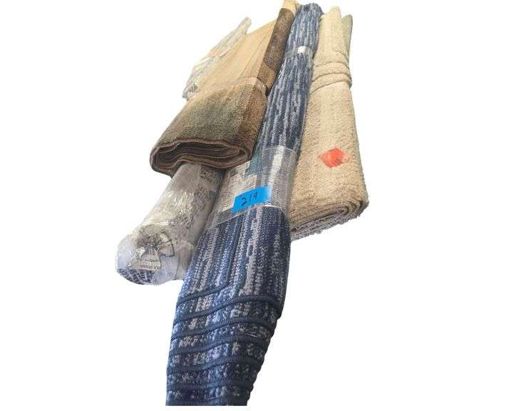 4 Carpets Various Sizes & Colors image