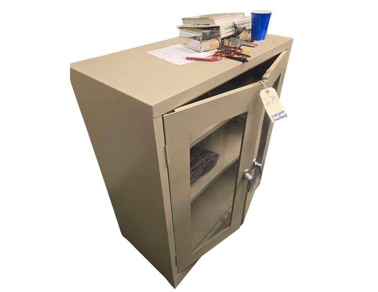 36x20x36 in 2 Door Cabinet- Contents Included image
