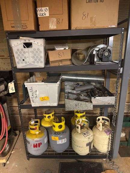 Metal / Wire Shelving Rack - 4’ Wide x 68” Tall image