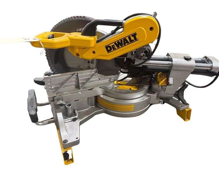 DEWALT DWS779 12 in. Double-Bevel Sliding Compound Miter Saw. Never Used. image
