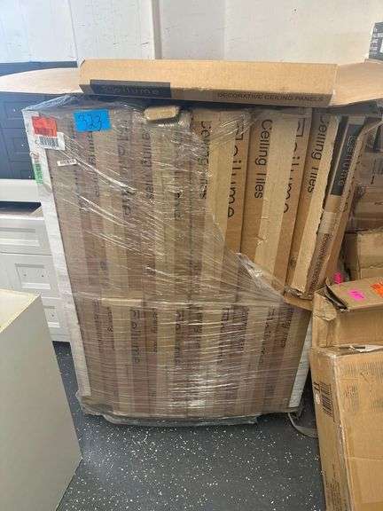 12 Cases Of Ceiling Panels Plastic - 24 X 48 image