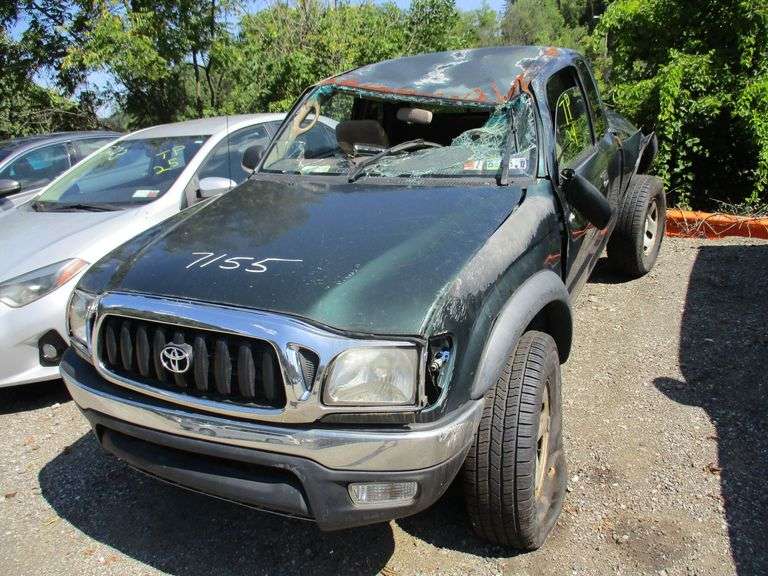 GREEN, 2003, TOYOTA TACOMA, 5TEWM72N13Z187155,  , image