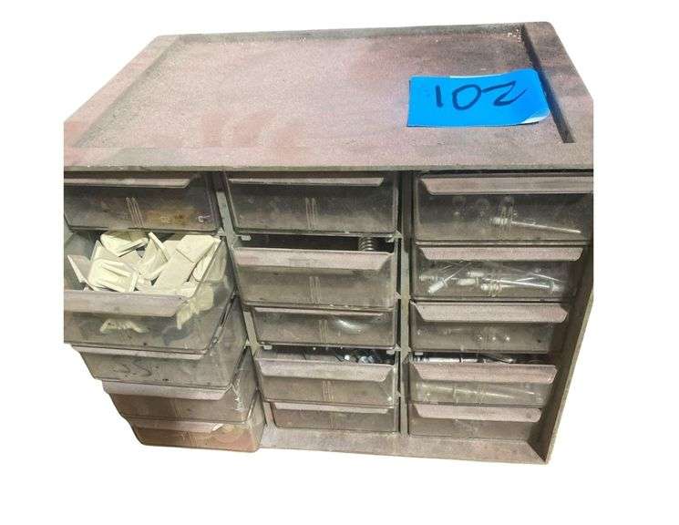 Hardware Drawer Set with Nails, Hook Screws, Nail Staples image