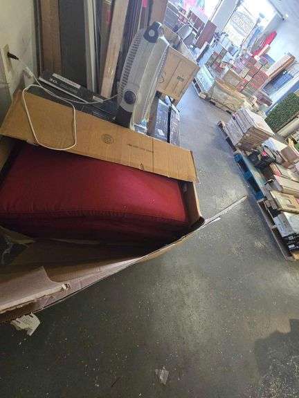 Dark Red Lounge Cushions image
