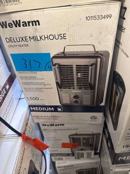 4 WeWarm Deluxe Milkhouse Utility Heaters image